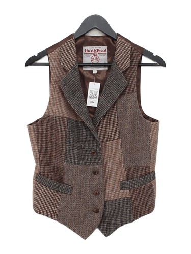 Harris tweed women coat l - coat,