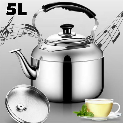 Large whistling kettle - large,