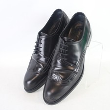 LOUIS VUITTON Montsouris Derby City Shoes Vintage Black Leather Size 9 - MLY