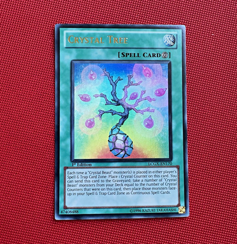 Yugioh crystal tree lcgx - crystal, lcgx-en170