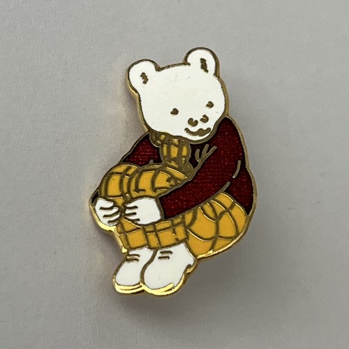 Rupert bear collectable pin - rupert,