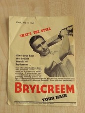 Vintage brylcreem advert cute - vintage,