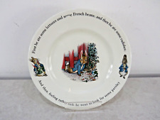 Vintage Wedgwood Beatrix Potter Peter Rabbit 8" Collectable Plate