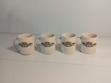 Friends Espresso Mugs Central Perk X 4 Retro TV Show Coffe Friends coffee cups