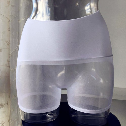 Men seamless shorts sexy sheer - seamless,