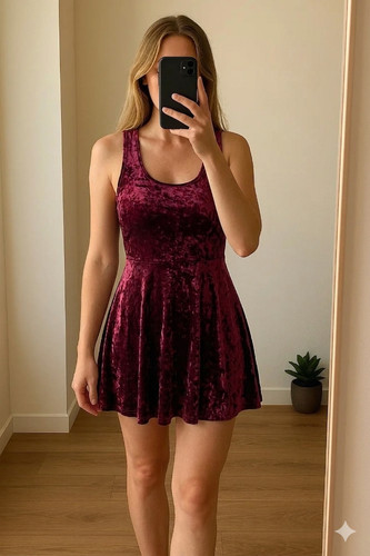 Topshop crushed velvet - topshop,