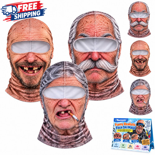 Funny face ski - 3d,