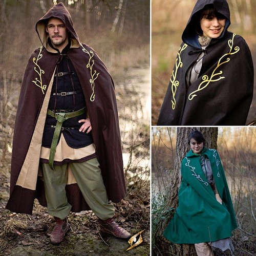 Elven cape with hood - cape,