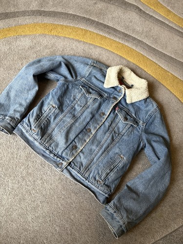 Levi sherpa trucker jacket - sherpa,