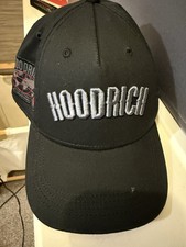 Hoodrich Black Trucker Baseball Cap With White Embroidery Logo