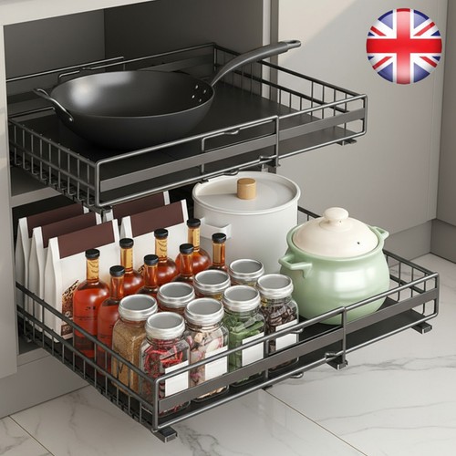 Tier pull out basket - 2-tier,