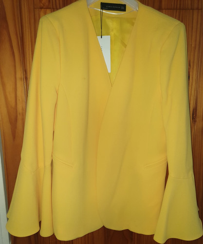 Zara yellow jacket - zara, with