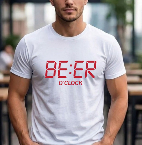 Funny beer clock shirt - t-shirt,