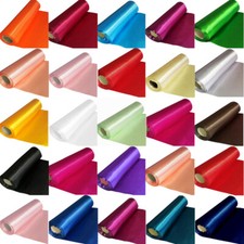 Time to Sparkle 29cmx20m Satin Fabric Roll Wedding Chair Sash Bow Table Runners
