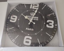 Wall Kitchen Clock - Ritz Paris Design - 34cm New Boxed