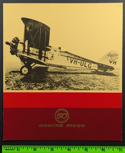 Vintage qantas plane - vintage, flight