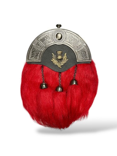 Scottish red sporran thistle - scottish,