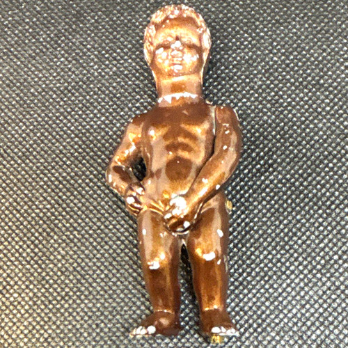 Vintage french figural - french, petrol