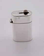 Sterling Silver Pill Dispenser Hallmarked London 2000, Douglas Pell