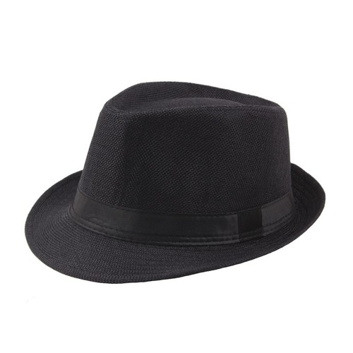 Mens fedora hat trilby summer - fedora,