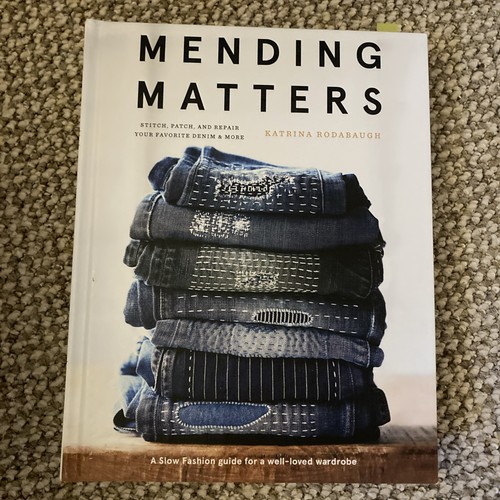 Mending matters slow - mending, stitch