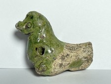 Antique Very rare toy from the Roman period Terracotta enamel 17th Century