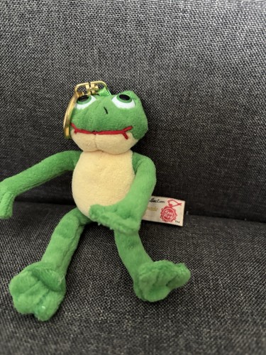 Vintage keel toys posable frog - toys,