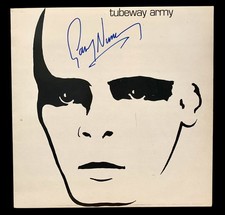 SIGNED GARY NUMAN TUEBWAY ARMY