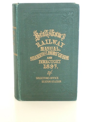 Bradshaws railway manual 1897 - bradshaws,