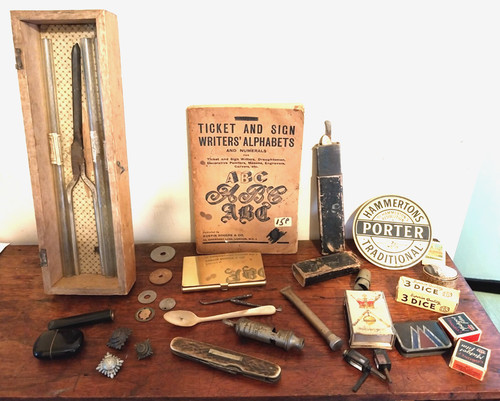 Collection edwardian curios - collection, of
