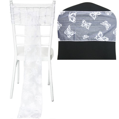 Butterfly chair sashes organza - chair,