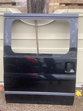 FORD TRANSIT TOURNEO MK7 DRIVERS RIGHT O/S SLIDING SIDE DOOR IN BLACK 2006-13