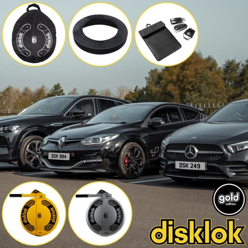 Disklok gold edition steering - gold,
