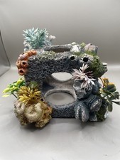 Aquarium Coral Cube Cave Decoration/Ornament -  13 x 17 x 15 cm Polyresin 