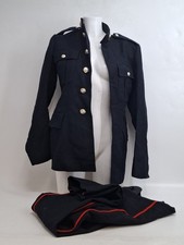 Royal Marines Uniform Jacket and Trousers Size 15 Vintage Militaria Issued