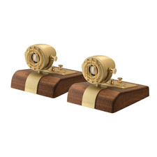 TANNOY Prestige GR Super Tweeter Speaker Pair set of 2 Walnut Gold Japan New