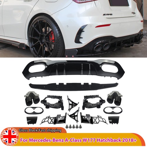 Rear bumper diffuser kit - bumper,