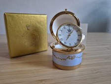 Royal Collection Trust Enamelled Pill Box Clock