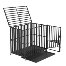 Heavy Duty Mobile Dog Crate