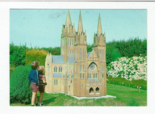 CORNWALL POSTCARD COLOUR PHOTO FROM ST. AGNES LEISURE PARK  TRURO CATHEDRAL.