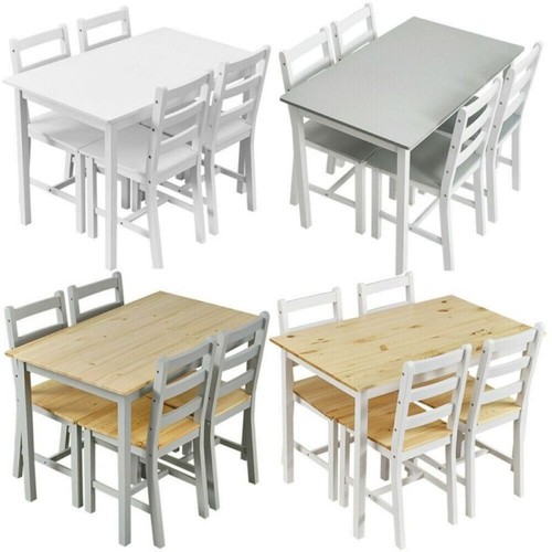 New solid wood dining table - new,