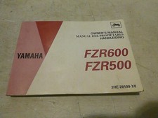 Yamaha fzr600 fzr500 owners - yamaha,