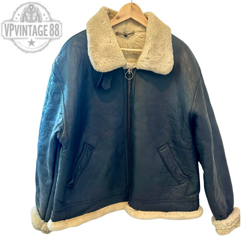 Vintage aviator bomber - b-3,