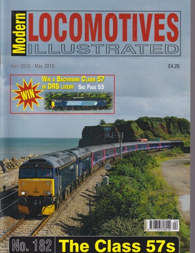 Modern locomotives illustrated - locomotives,