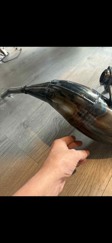 Early yamaha dtr125 power pipe - yamaha,