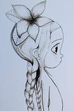 'Flower Child' Portrait