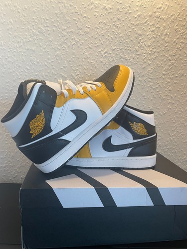 Nike jordan mid yellow ochre - nike,