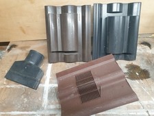 Klober Redland Regent High Flow Roof Tile Vent - Brown, Red & Black