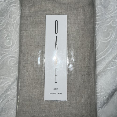 Oake linen king sham - oake,