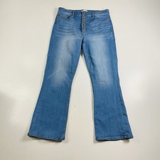 Loft Kick Crop Jeans Light